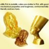 eSILK PLA Silk 1kg Metal Gold - ESUN