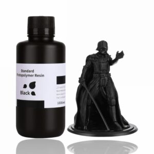 1000g Resina Impressão 3D Standard LCD UV Black - Elegoo Mars