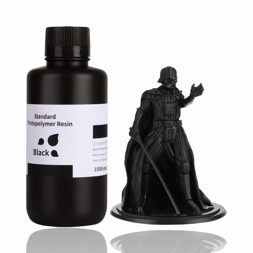 1000g Resina Impressão 3D Standard LCD UV Black - Elegoo Mars