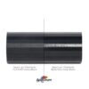 PLA Matt 1kg Deep Black - Spectrum Filaments