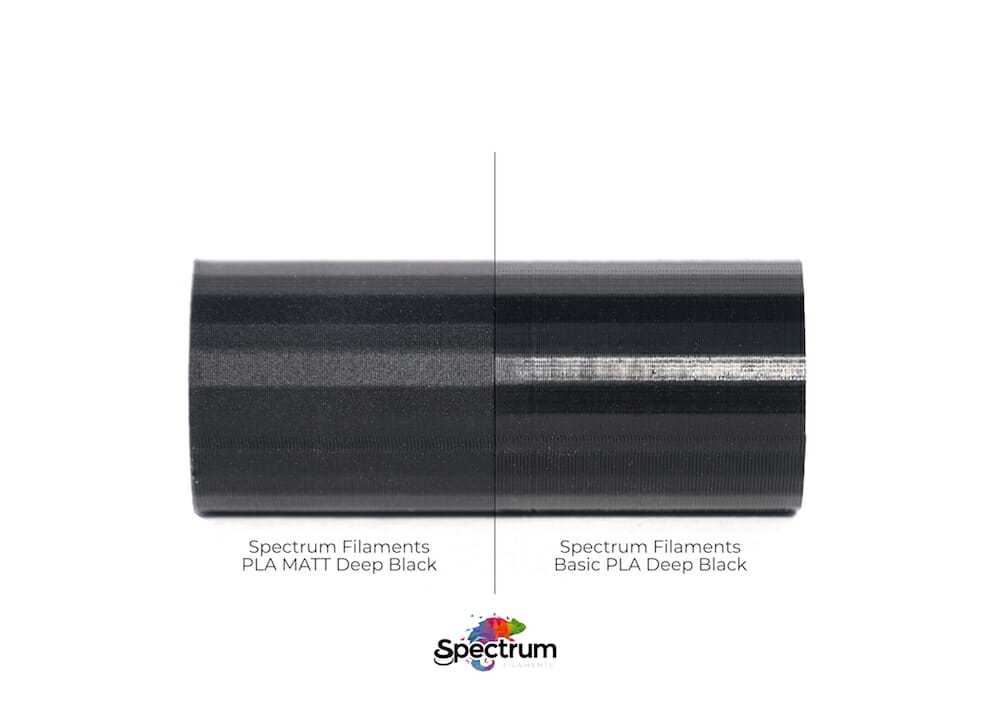 PLA Matt 1kg Deep Black - Spectrum Filaments - Image 3