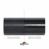 PLA Matt 1kg Deep Black - Spectrum Filaments