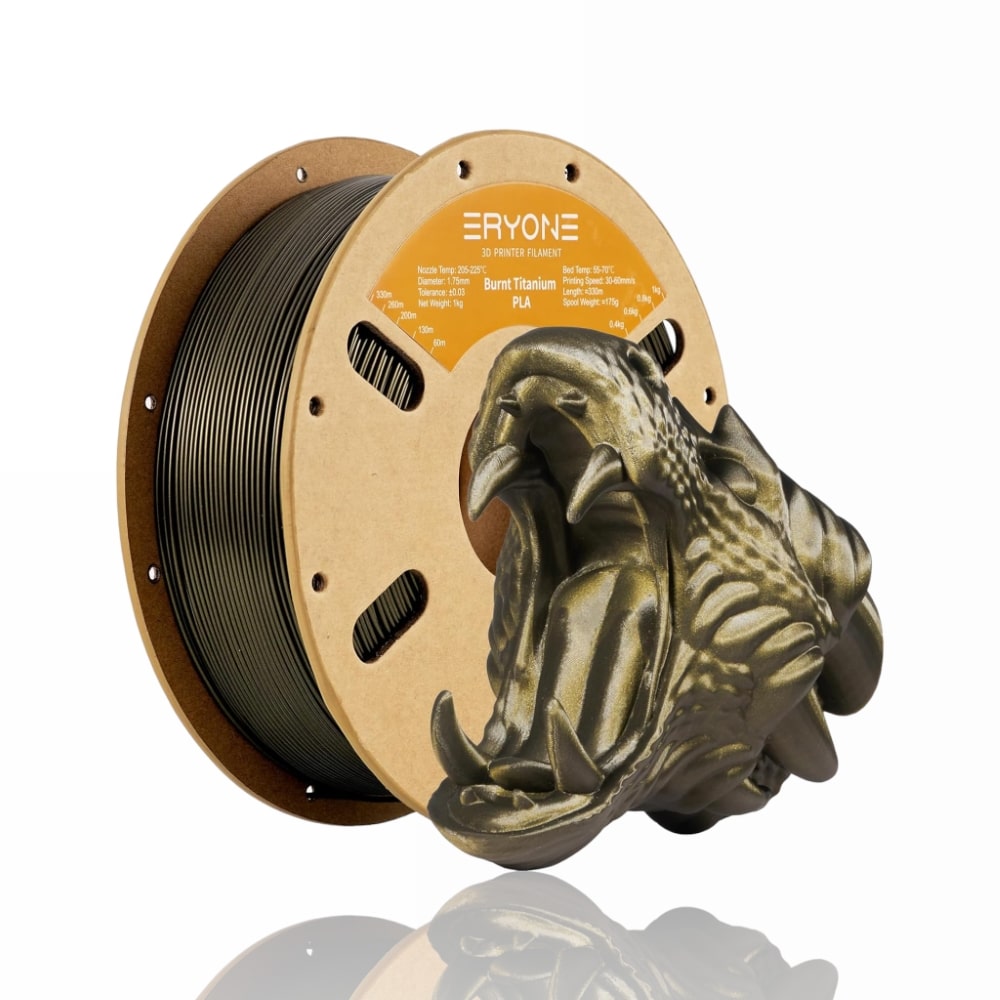PLA Burnt Titanium 1kg Dark Gold - ERYONE