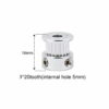 Polia para Correia GT2 20 Dentes 16mm 5mm Furo Alumínio ( GT2 timing belt pulley) - AIMSOAR