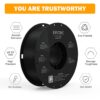 PLA Carbon Fiber 1kg Black - ERYONE