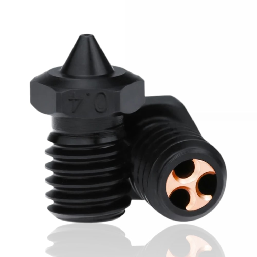 0.6mm Nozzle V6 CHT 3-Hole Hardened Die Steel - AIMSOAR