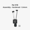 0.2mm Complete Hotend Assembly with Hardened Steel nozzle - X1E (Hotend completo Nozzle Aço Inoxidável) - Bambu Lab