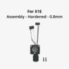 0.2mm Complete Hotend Assembly with Hardened Steel nozzle - X1E (Hotend completo Nozzle Aço Inoxidável) - Bambu Lab
