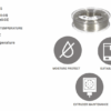 INNOVATEFIL COPOLYESTER TEMPERATURE + M 750g ( Copoliéster Altas Temperaturas ) Natural - Smart Materials 3D