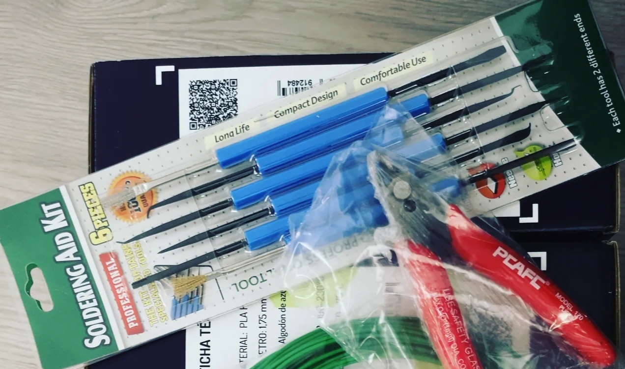 Kit de 6x Ferramentas para Limpeza de Impressão 3D ( Nozzle ) e para Soldar ( Estanhar ) - EVOLT - Image 2