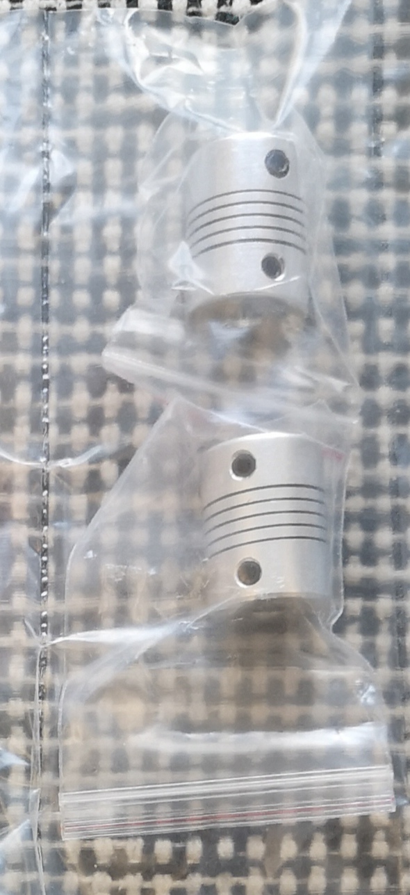 União Elástica Acoplador Flexível  5mm 8mm Alumínio ( Flexible coupling 5mmX8mmx25mm ) - AIMSOAR - Image 7