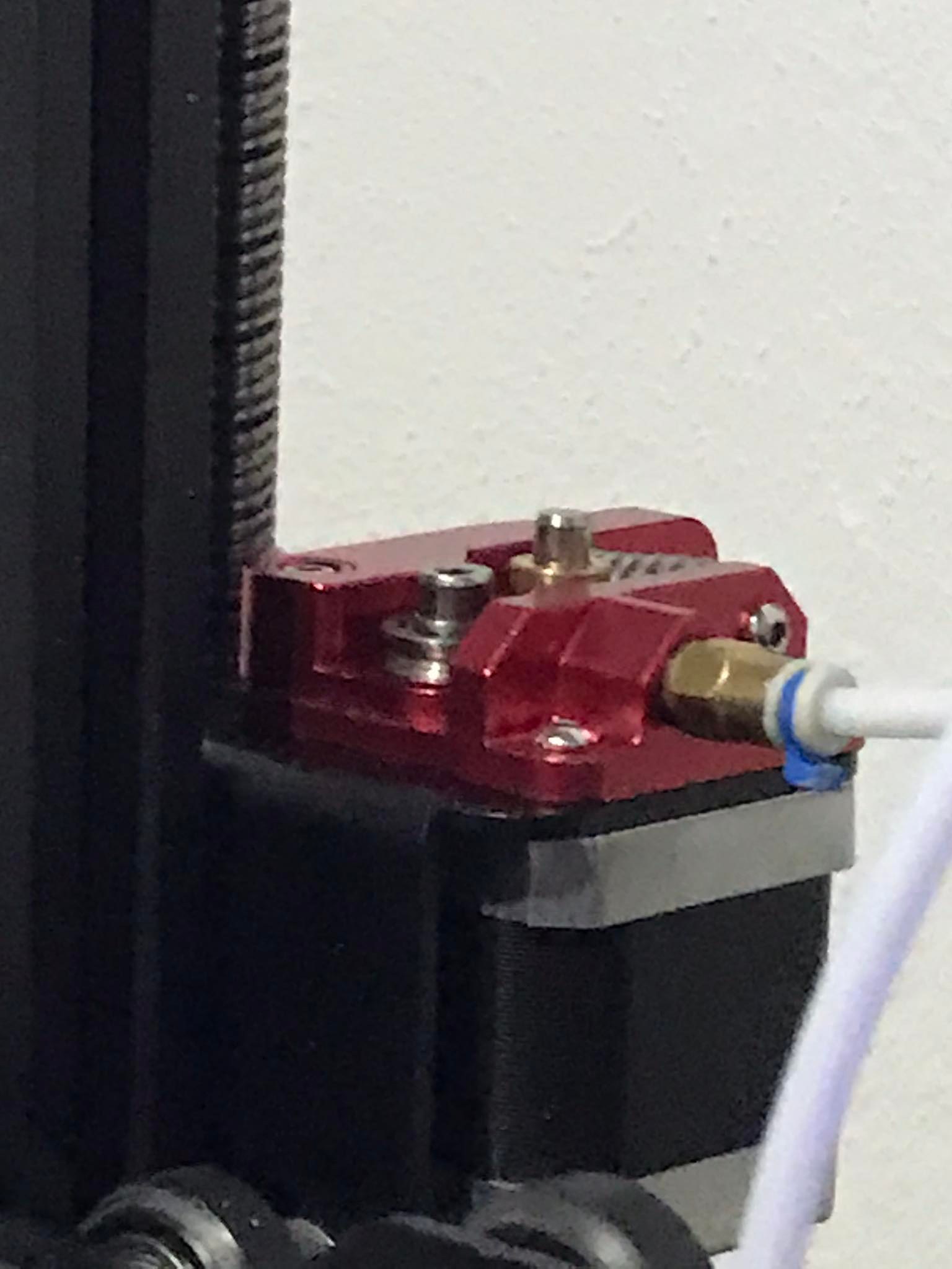Extrusor Creality de Metal Vermelho para tubo PTFE (Extruder compatível com bowden CR10S-PRO, MAX, CR-10, Ender ) - AIMSOAR - Image 5