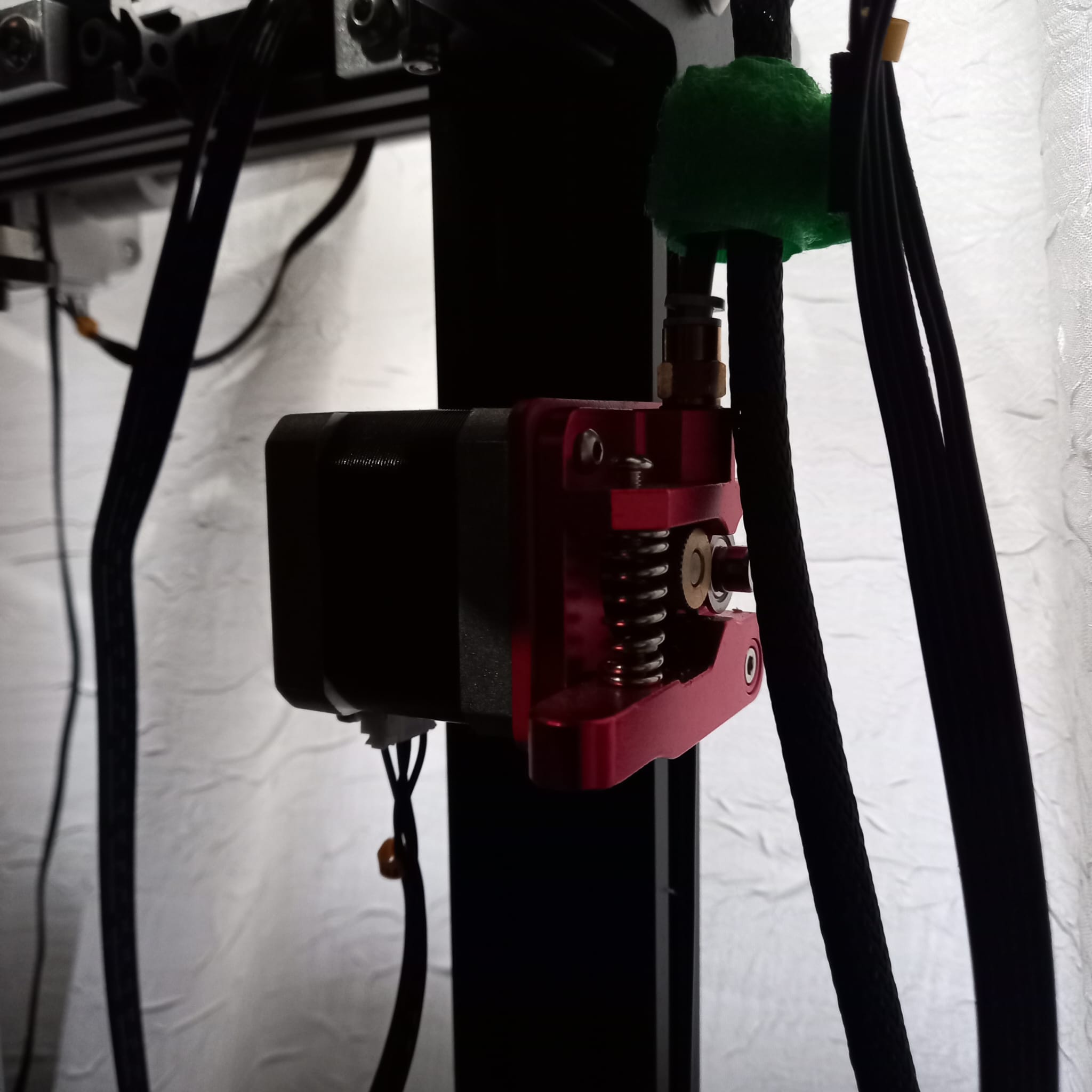 Extrusor Creality de Metal Vermelho para tubo PTFE (Extruder compatível com bowden CR10S-PRO, MAX, CR-10, Ender ) - AIMSOAR - Image 6
