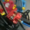 KIT Completo Tubo PTFE Azul + 4 Molas + Extrusor Creality de Metal Vermelho (Extruder compatível com bowden CR10S-PRO, MAX, CR-10, Ender ) - AIMSOAR