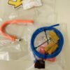 KIT Completo Tubo PTFE Azul + 4 Molas + Extrusor Creality de Metal Vermelho (Extruder compatível com bowden CR10S-PRO, MAX, CR-10, Ender ) - AIMSOAR