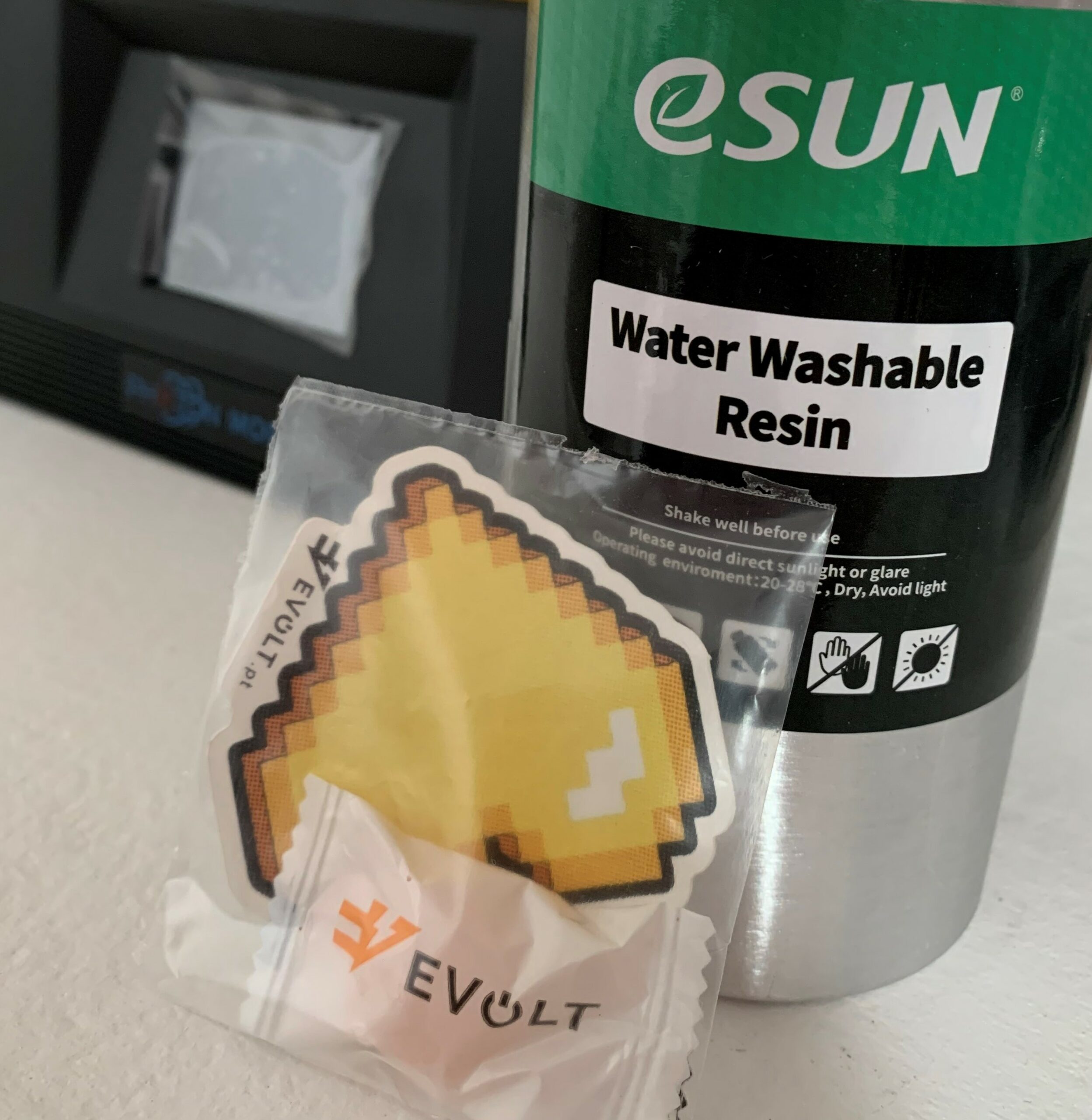 500g Resina Impressão 3D LCD UV 405nm Blue Azul ( Lavável em Água ) - ESUN - Image 11