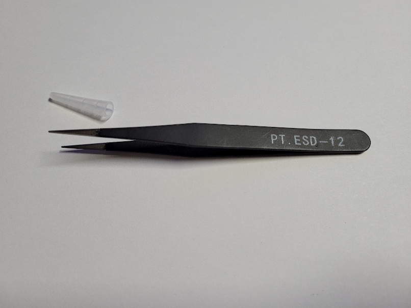 Pinça para Limpeza 126mm 10mm ( Tweezers elbow ) - AIMSOAR - Image 6