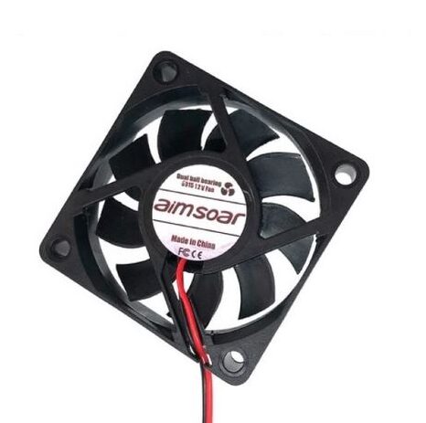 Ventilador Ventoinha FAN 6015 12V Dual ball bearing ( 60*60*15mm) - AIMSOAR - Image 4