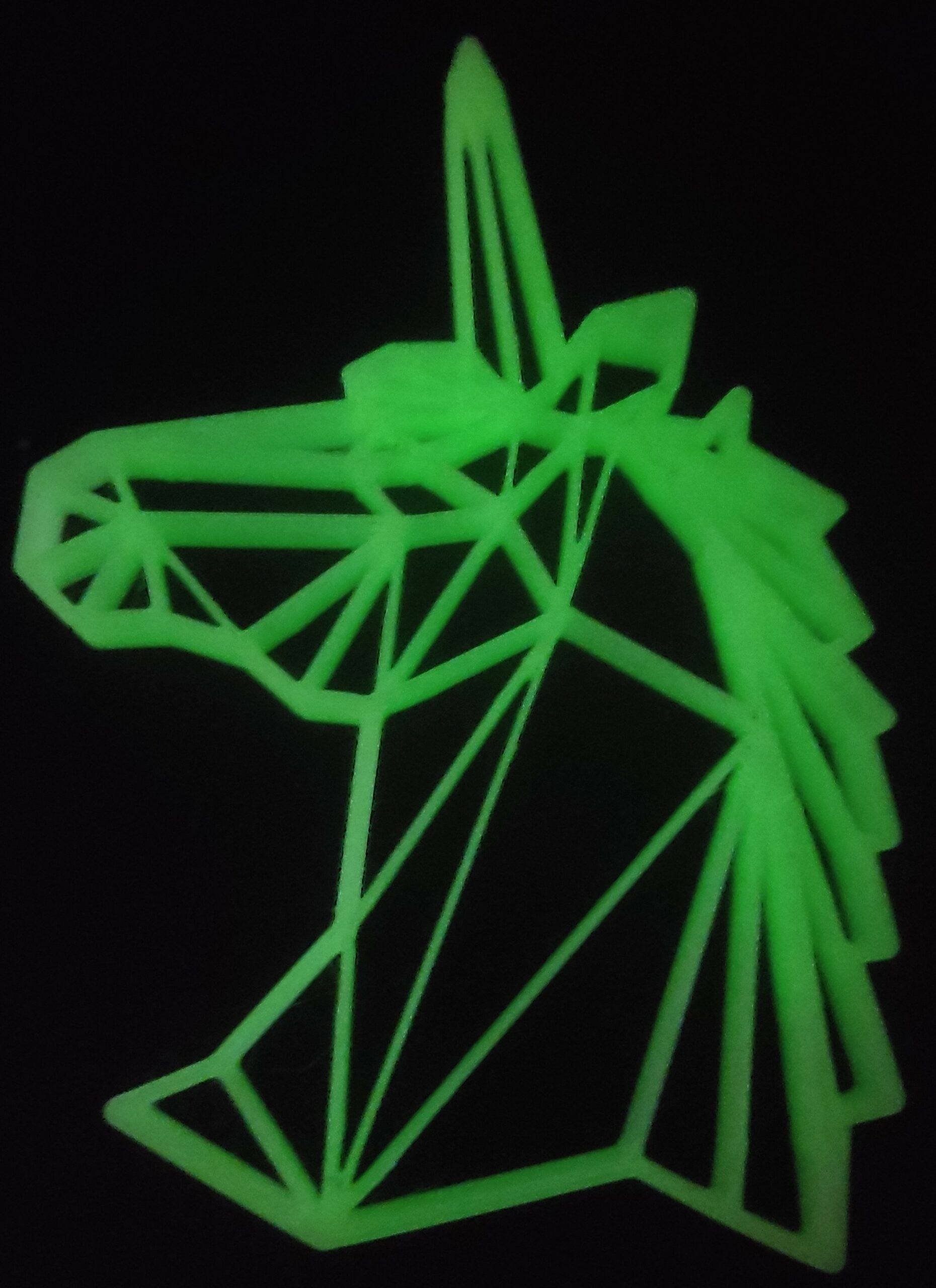 PLA 50g (Amostra) Lumos LUMINOUS UV Light Yellow (Neon e brilha no escuro) - Azurefilm - Image 5
