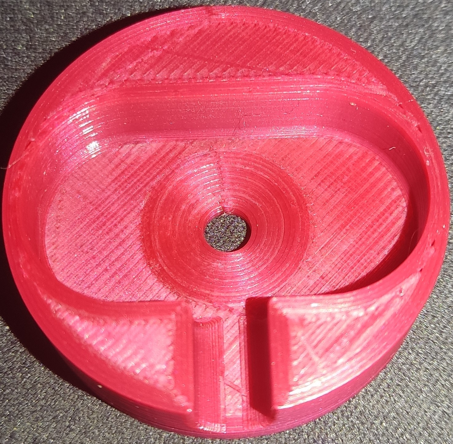 PLA 50g (Amostra) Pearl Red - Azurefilm - Image 5