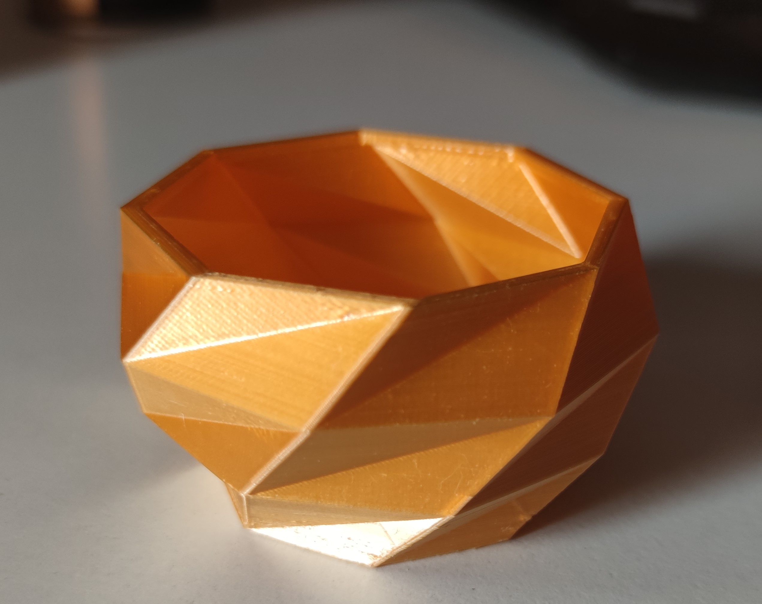 PLA 50g (Amostra) Silk Flame Orange - Azurefilm - Image 8