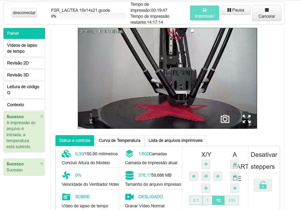 Beagle Camera Beagleprint (Camera Video Timelapse Ultima Versão Compatível com Prusa, Creality, Artillery, Biqu, Anet e outras Impressoras 3D) - Mintion - Image 17