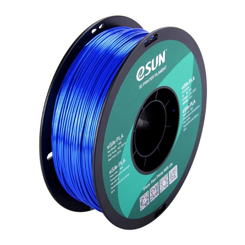 eSILK PLA Silk 1kg Blue - ESUN - Image 3