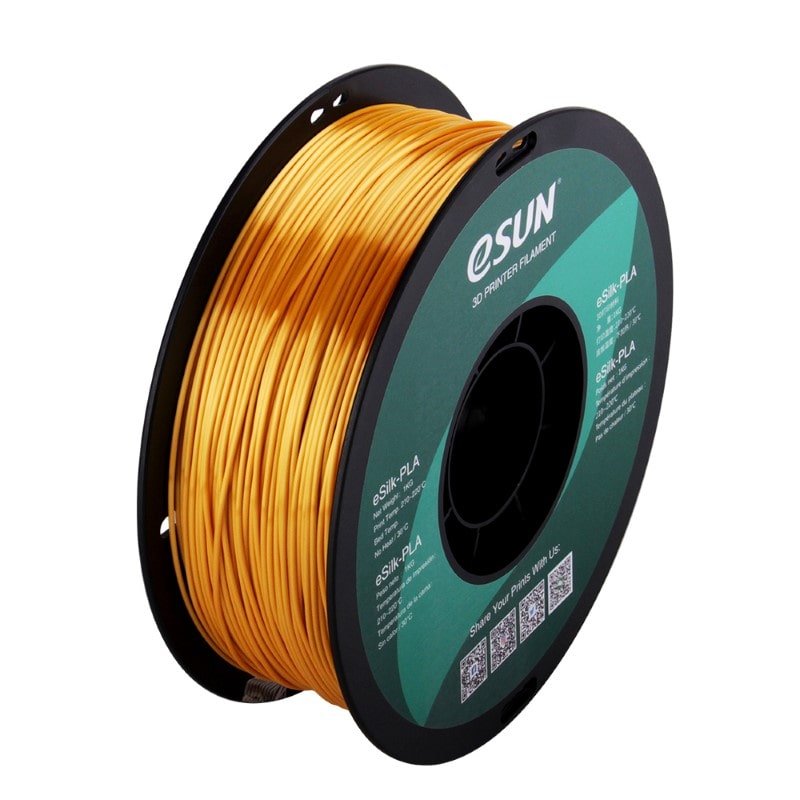 eSILK PLA Silk 1kg Metal Gold - ESUN - Image 2