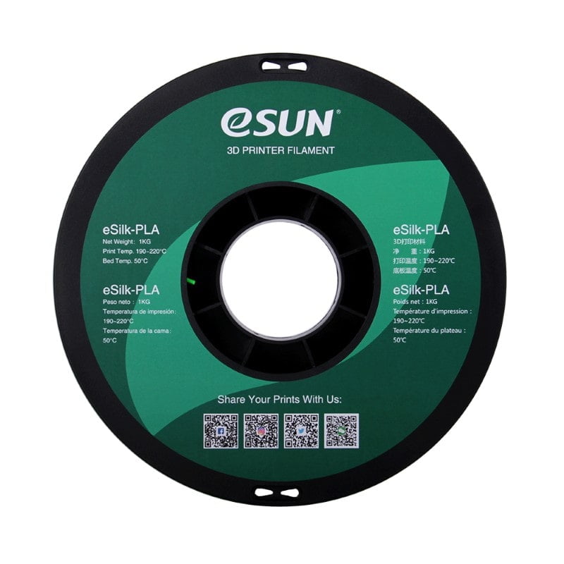 eSILK PLA Silk 1kg Green - ESUN - Image 7