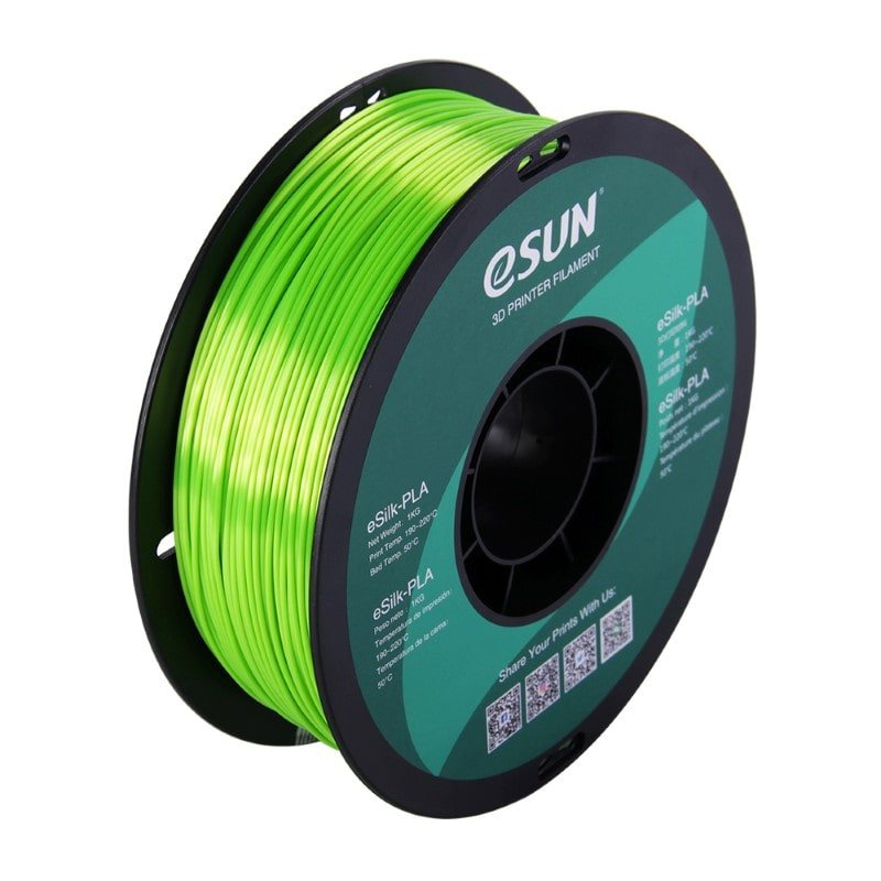 eSILK PLA Silk 1kg Lime - ESUN - Image 3