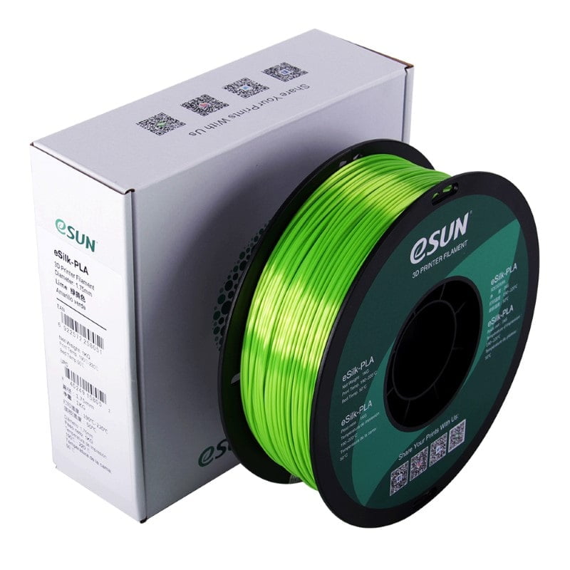 eSILK PLA Silk 1kg Lime - ESUN - Image 2