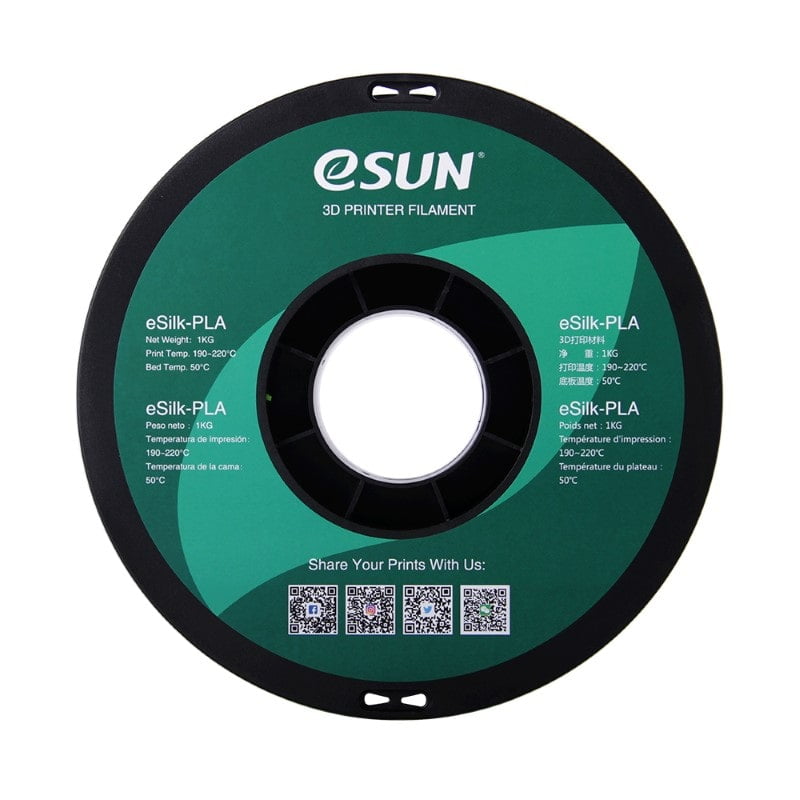eSILK PLA Silk 1kg Lime - ESUN - Image 7