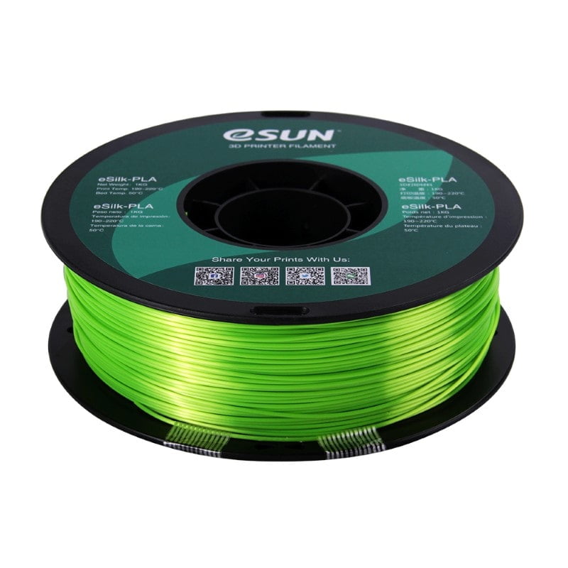 eSILK PLA Silk 1kg Lime - ESUN - Image 5