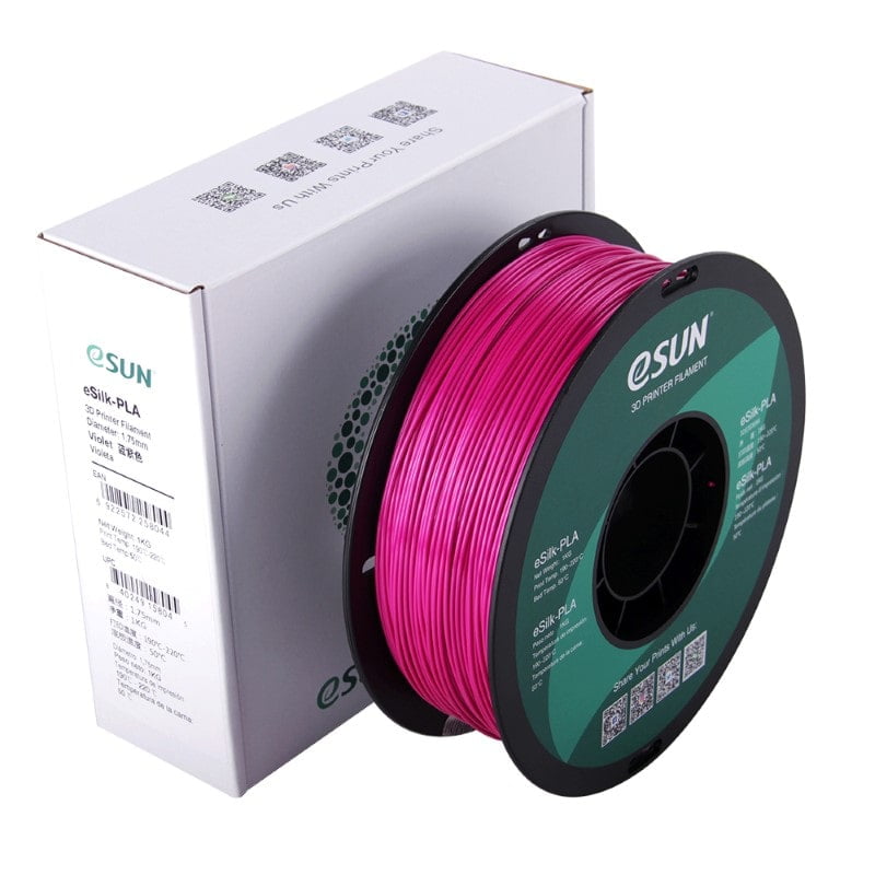 eSILK PLA Silk 1kg Violet - ESUN - Image 2