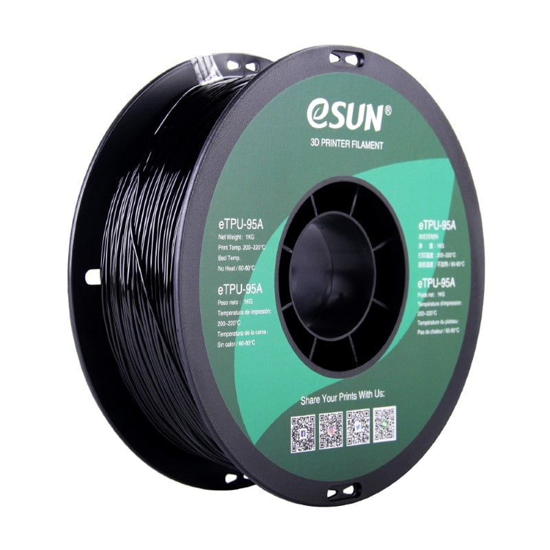 eTPU 95A 1kg Black - ESUN