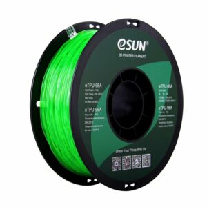 eTPU 95A 1kg Transparent Green - ESUN