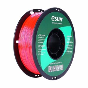 eTPU 95A 1kg Transparent Pink - ESUN