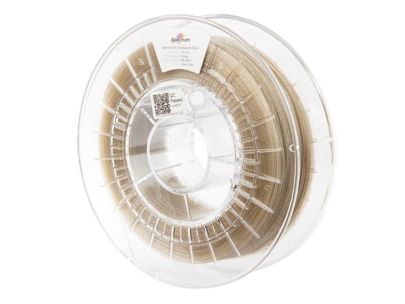 PLA Glitter 1kg Clear Gold - Spectrum Filaments - Image 9