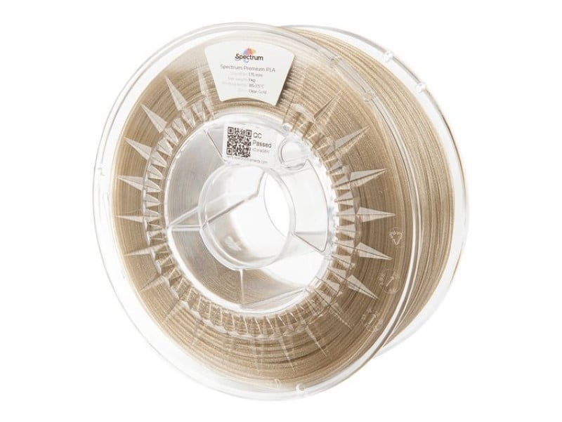 PLA Glitter 1kg Clear Gold - Spectrum Filaments - Image 10