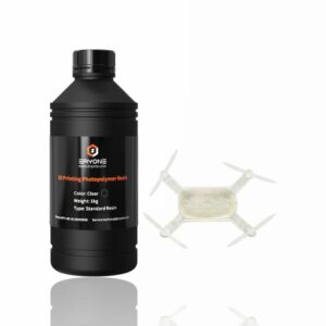 1000g Resina Impressão 3D Standard Transparent (Clear) - ERYONE