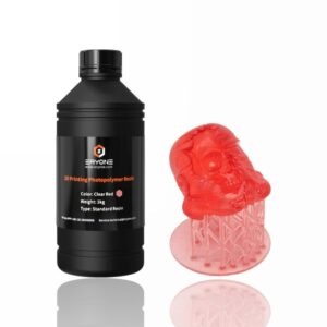 1000g Resina Impressão 3D Standard Clear Red - ERYONE