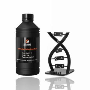 1000g Resina Impressão 3D Black (Lavável em Água) - ERYONE