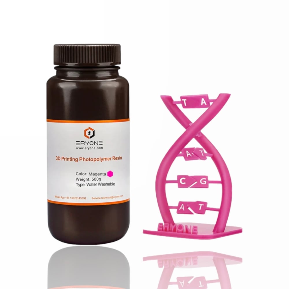 500g Resina Impressão 3D Magenta (Lavável em Água) - ERYONE