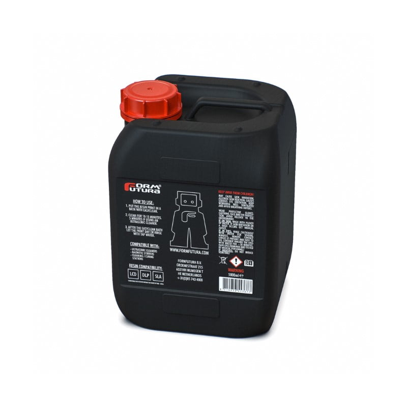 1000ml EasyClean Resin Cleaner SLA LCD e DLP UV ( 1L litro Solução de limpeza e lavagem de peças em resina) - FORMFUTURA - Image 10
