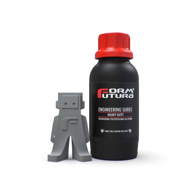 500ml Engineering Series Tough Resina Impressão 3D SLA UV (385 - 420nm) Transparente Clear - FORMFUTURA - Image 5