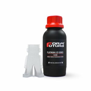 500ml Platinum LCD Series Resina Impressão 3D LCD e DLP UV (385 - 420nm) Clear - FORMFUTURA