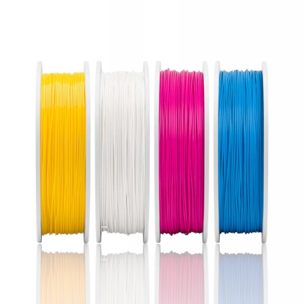 Easy PLA CMYK Set (Cyan, Magenta, Yellow and Litophane White) - Fiberlogy - Image 3