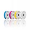 Easy PLA CMYK Set (Cyan, Magenta, Yellow and Litophane White) - Fiberlogy