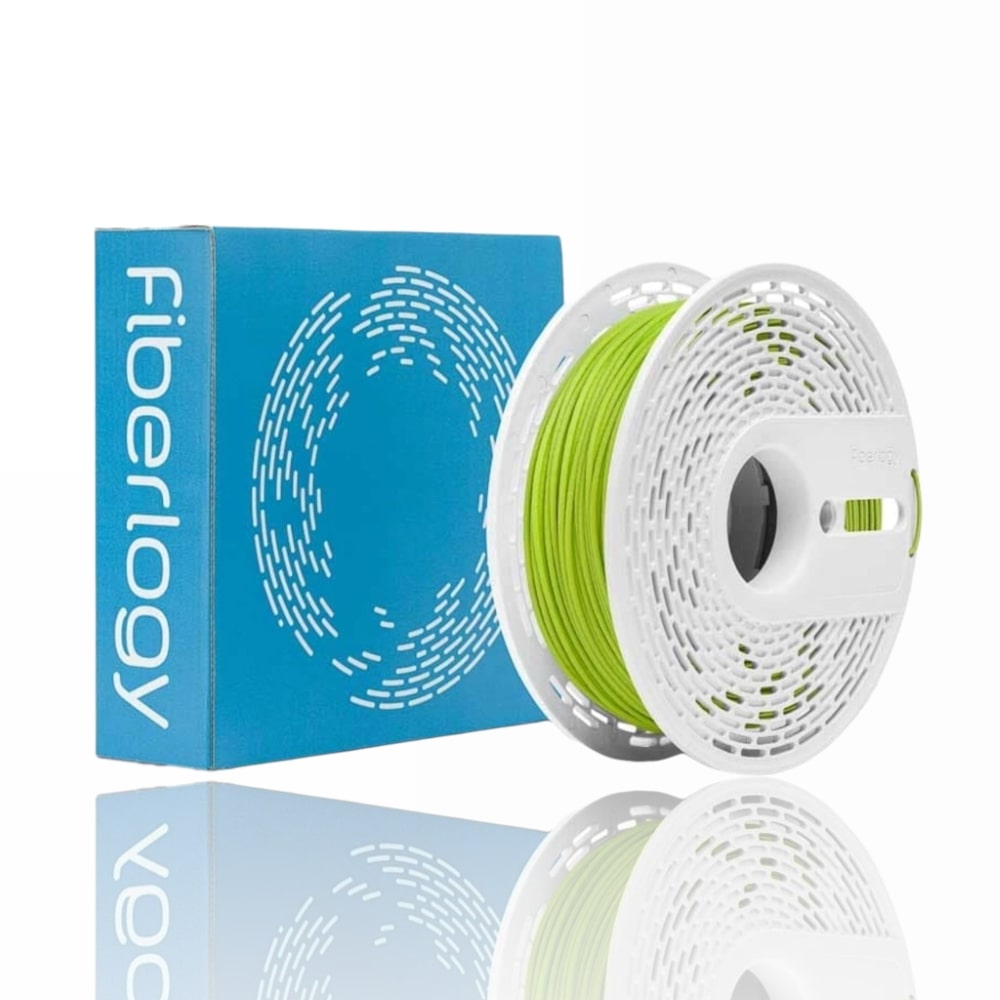 Nylon 10M (AMOSTRA) PA12+GF15 Light Green (Fibras de Vidro) - Fiberlogy - Image 3