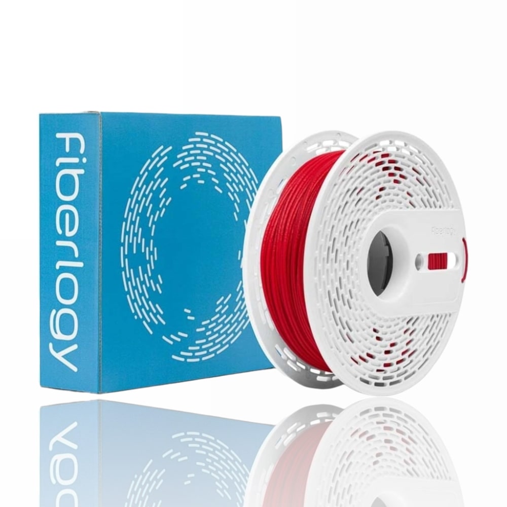 Nylon 10M (AMOSTRA) PA12+GF15 Red (Fibras de Vidro) - Fiberlogy - Image 3